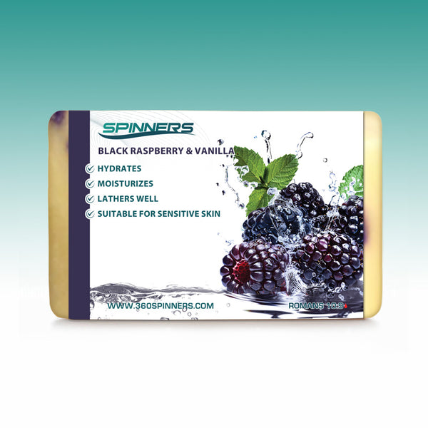 Black Raspberry & Vanilla Soap 4.5 oz