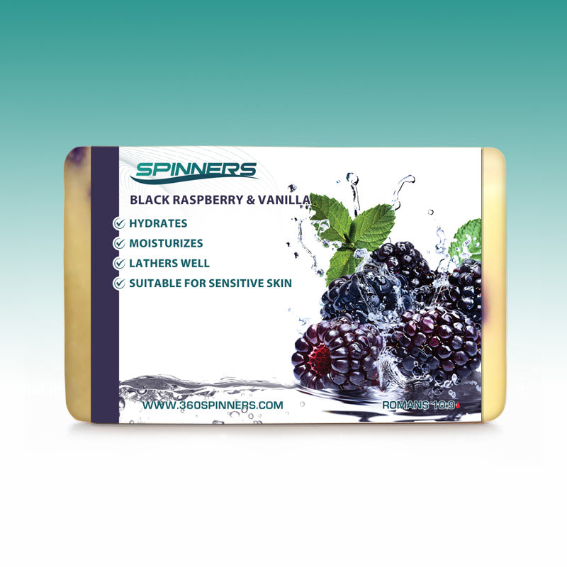 Black Raspberry & Vanilla Soap 4.5 oz